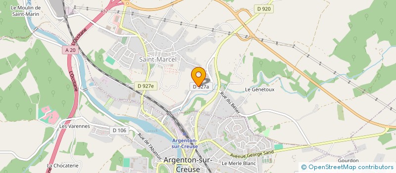 localisation de l'entreprise HOFFMANN CORDELET IMMOBILIER à SAINT-MARCEL