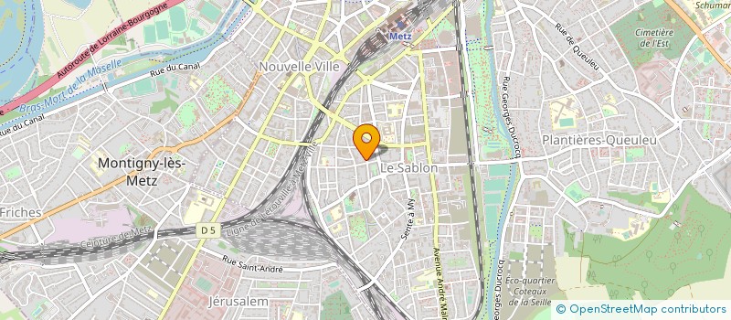 localisation de l'entreprise HOFFMANN REMIATTE à METZ