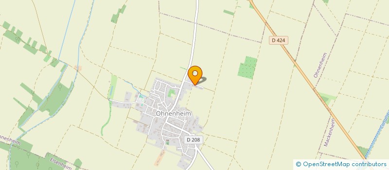 localisation de l'entreprise HOFFMANN THIERRY  OHNENHEIM
