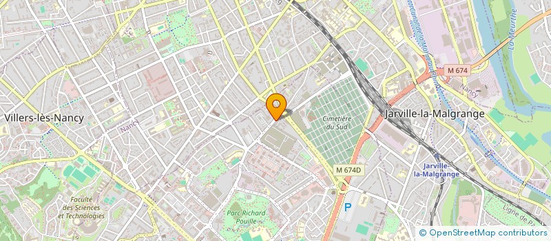 localisation de l'entreprise HOFFMANN TRANSDEM à VANDŒUVRE-LES-NANCY