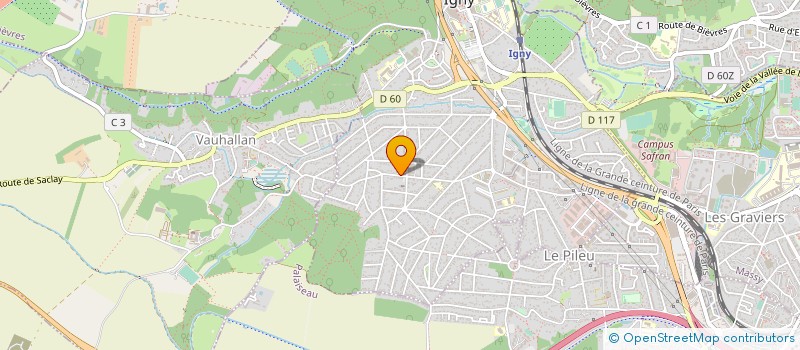 localisation de l'entreprise HOFIBAT à IGNY