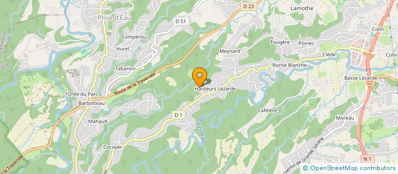 localisation de l'entreprise HOFILAE  PETIT-BOURG