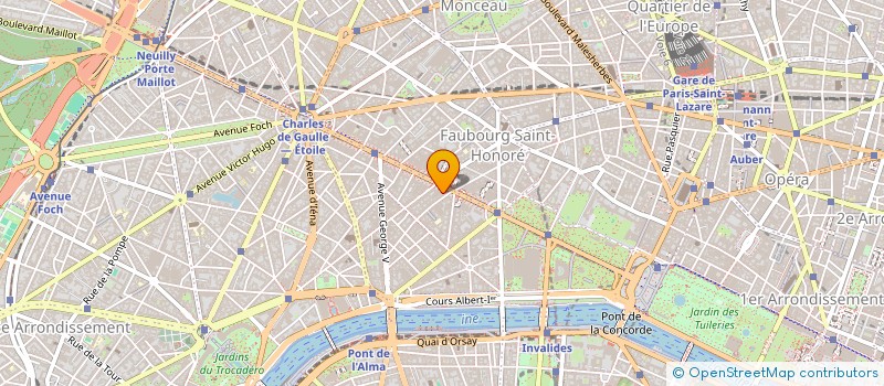 localisation de l'entreprise HOFIPAR  PARIS