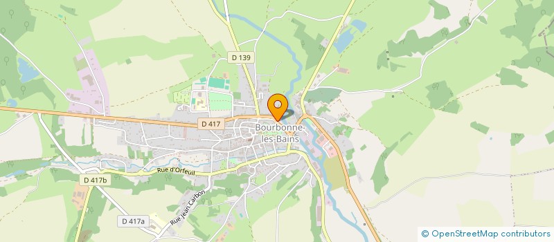 localisation de l'entreprise HOFIS à BOURBONNE-LES-BAINS