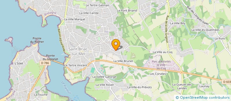 localisation de l'entreprise HOGAN  SAINT-BRIAC-SUR-MER