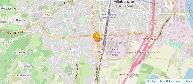 localisation de l'entreprise HOGANAS FRANCE à LIMAS