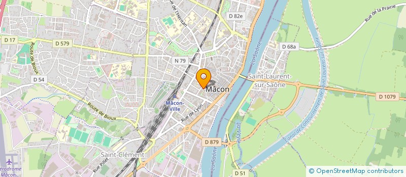 localisation de l'entreprise HOGAR ESPAGNOL à MACON