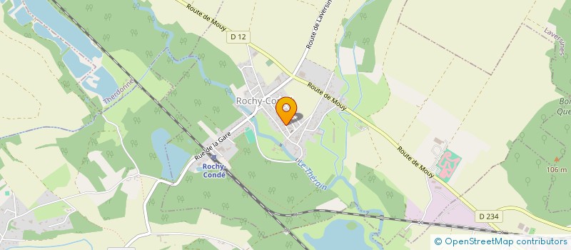 localisation de l'entreprise HOGG STEF  ROCHY-CONDE