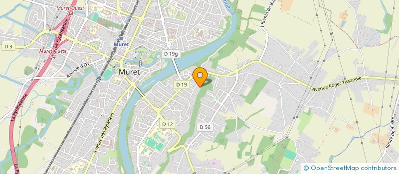 localisation de l'entreprise HOGO VTC  MURET