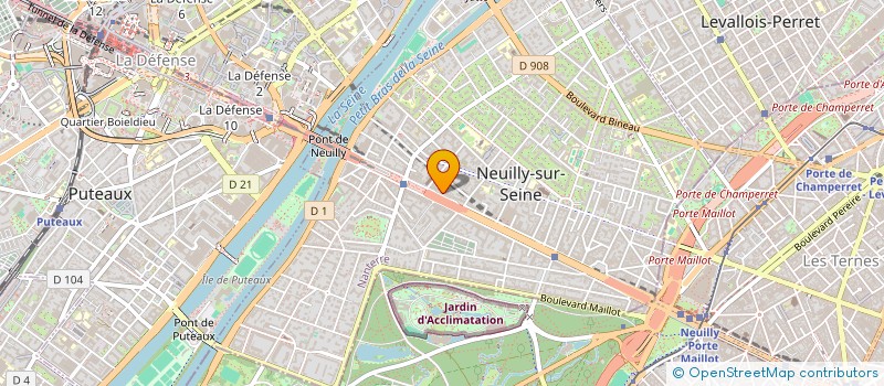 localisation de l'entreprise HOGOMMAT CONSULTING à NEUILLY-SUR-SEINE
