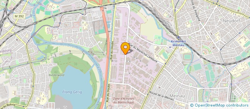 localisation de l'entreprise HOGOON SECURITY à STRASBOURG