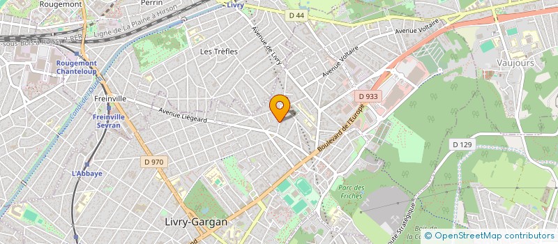 localisation de l'entreprise HOHA à LIVRY-GARGAN