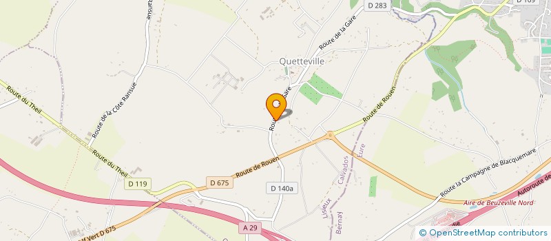 localisation de l'entreprise HOHMA LEV  QUETTEVILLE