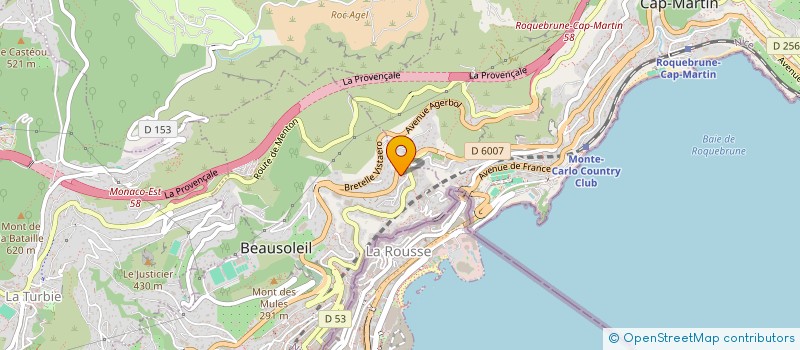 localisation de l'entreprise HOIRIE AMADOR ROMERO  BEAUSOLEIL