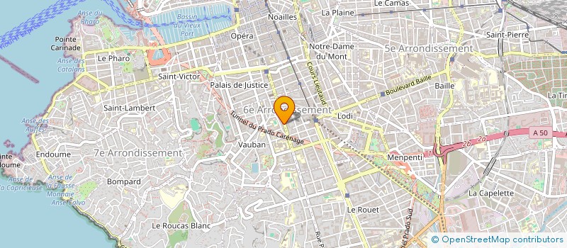 localisation de l'entreprise HOIRIE ARNAIL à MARSEILLE