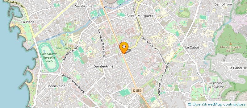 localisation de l'entreprise HOIRIE BARTHELEMY LOCAT IMMEUB à MARSEILLE