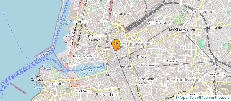 localisation de l'entreprise HOIRIE BIANCO  MARSEILLE