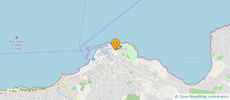 localisation de l'entreprise HOIRIE BRUN à SAINT TROPEZ