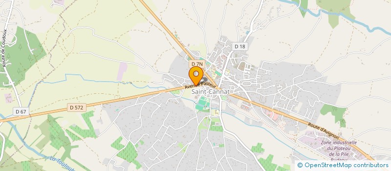 localisation de l'entreprise HOIRIE DAUMAS  SAINT-CANNAT