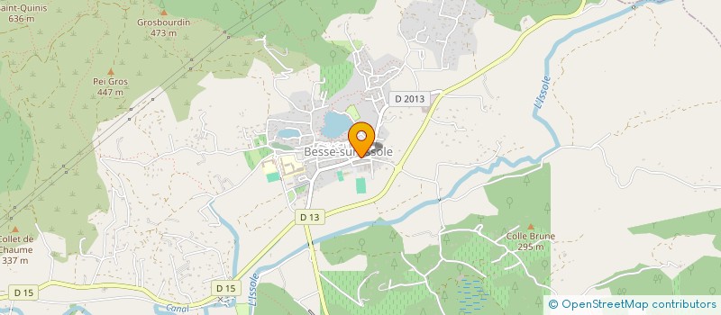 localisation de l'entreprise HOIRIE DIDOMENICO  BESSE-SUR-ISSOLE