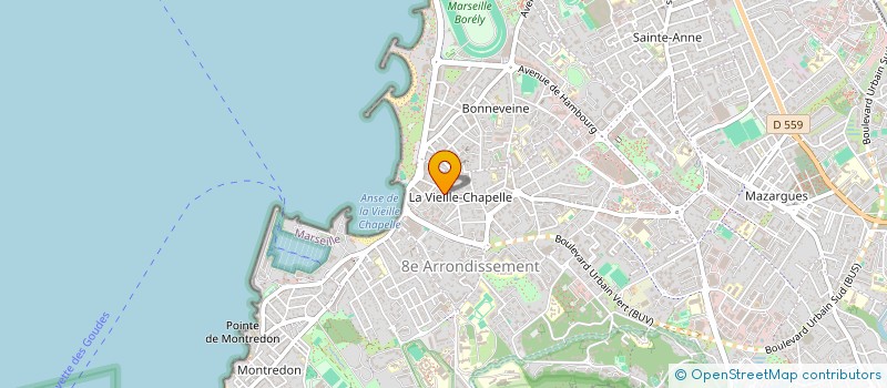 localisation de l'entreprise HOIRIE ESPOSITO à MARSEILLE