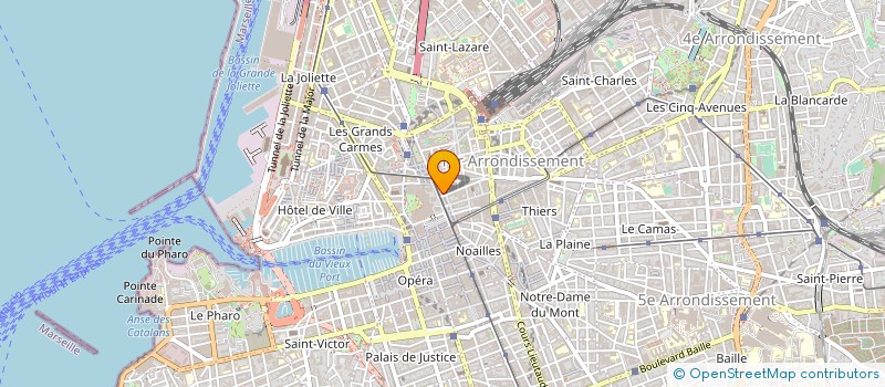 localisation de l'entreprise HOIRIE FARES à MARSEILLE