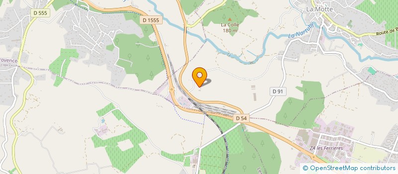 localisation de l'entreprise HOIRIE  GALLAND  LA MOTTE