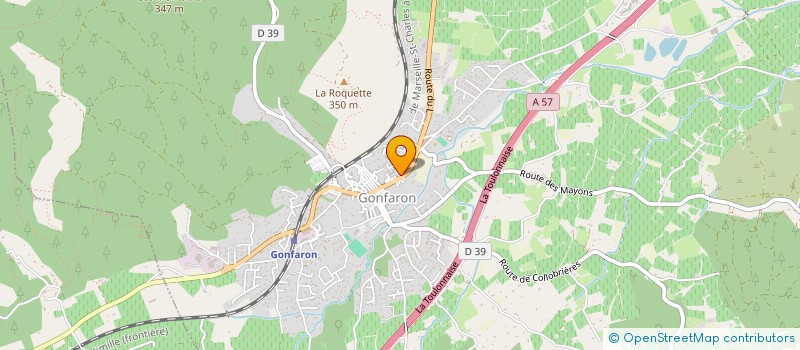 localisation de l'entreprise HOIRIE GIRARDO  GONFARON