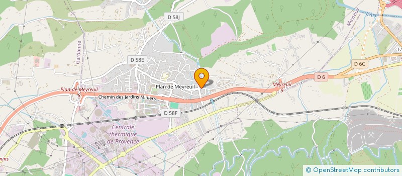 localisation de l'entreprise HOIRIE JEAN ALADIN  MEYREUIL