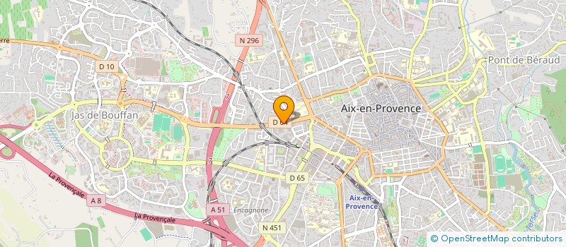localisation de l'entreprise HOIRIE JOURDAN à AIX-EN-PROVENCE