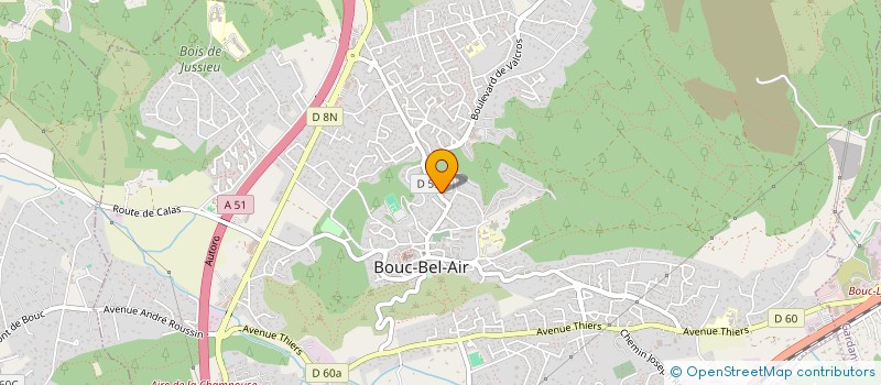 localisation de l'entreprise HOIRIE MINZOLINI à BOUC-BEL-AIR
