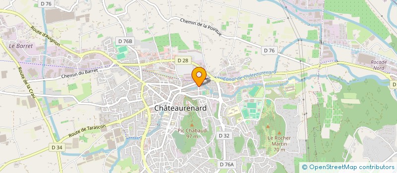 localisation de l'entreprise HOIRIE PERRIER à CHATEAURENARD