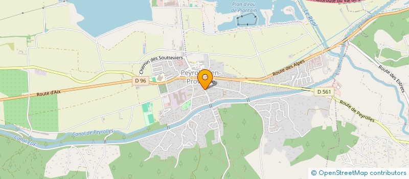 localisation de l'entreprise HOIRIE REY CLEMENT  PEYROLLES-EN-PROVENCE