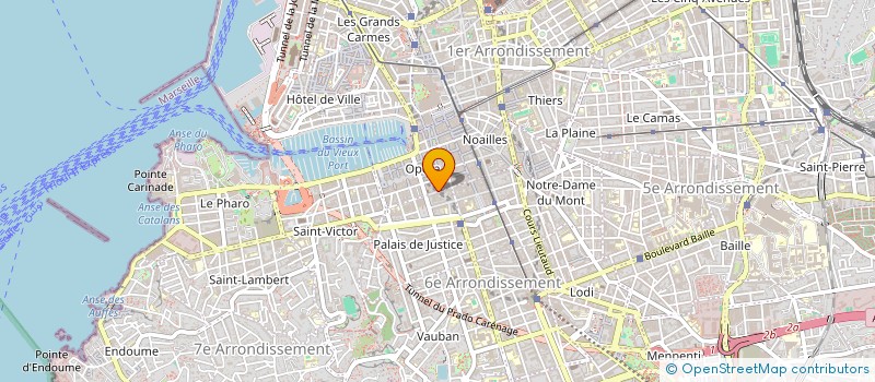 localisation de l'entreprise HOIRIE REY SYLVAIN à MARSEILLE