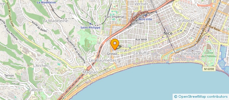 localisation de l'entreprise HOIRS BIGOTTI NOEL à NICE