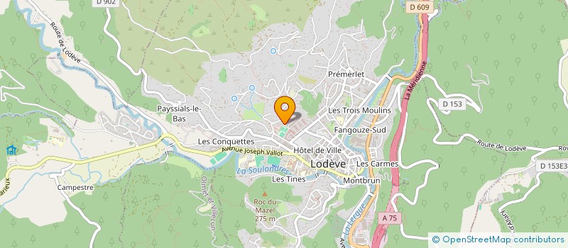 localisation de l'entreprise HOKA HEY à LODEVE