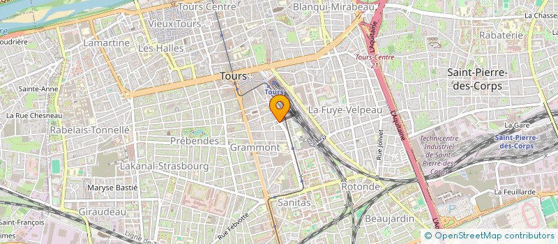 localisation de l'entreprise HOKANE  TOURS