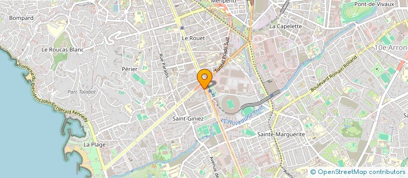 localisation de l'entreprise HOKI MICHELET à MARSEILLE