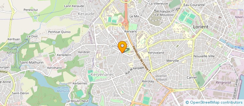 localisation de l'entreprise HOKIKE  LORIENT