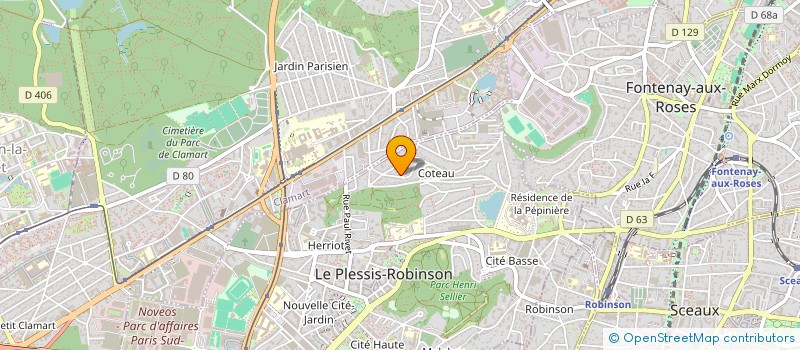 localisation de l'entreprise HOKIMA à LE PLESSIS-ROBINSON