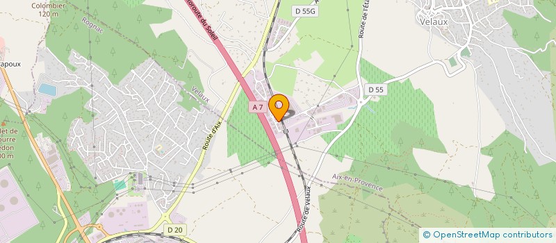 localisation de l'entreprise HOKISS à VELAUX