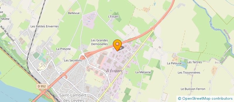 localisation de l'entreprise HOKISS-M à SAUMUR