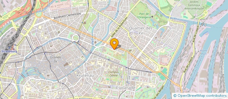 localisation de l'entreprise HOKUSAI  STRASBOURG