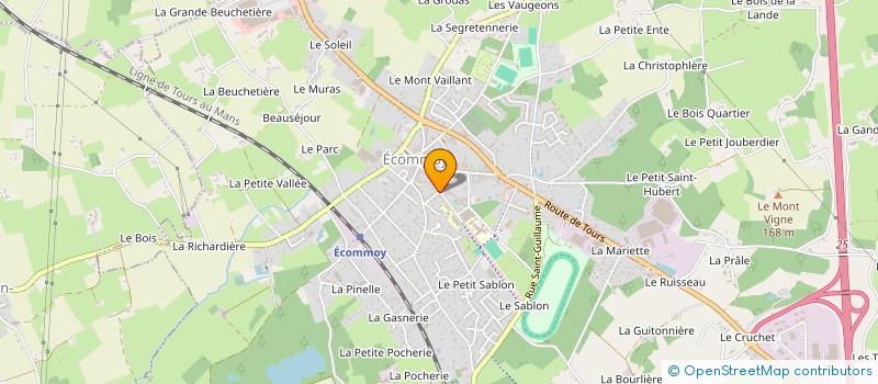 localisation de l'entreprise HOL  ECOMMOY