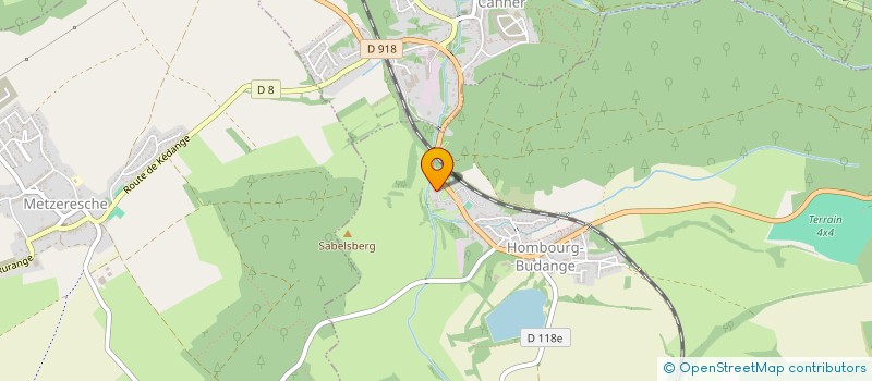 localisation de l'entreprise HOL'MC  HOMBOURG-BUDANGE