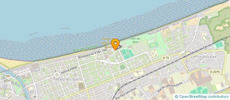 localisation de l'entreprise HOLA à DUNKERQUE