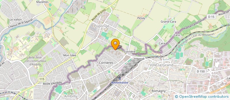 localisation de l'entreprise HOLA CLEMENT  VILLE-LA-GRAND