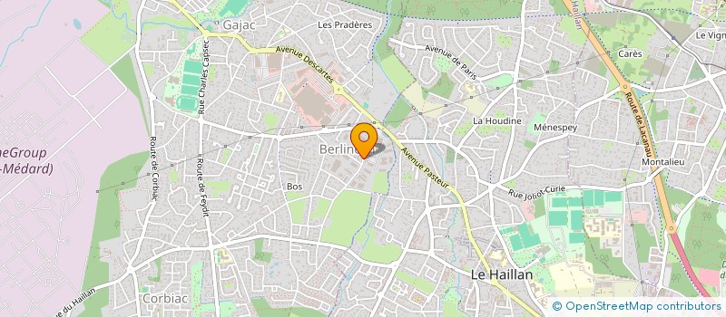 localisation de l'entreprise HOLA PADEL  SAINT-MEDARD-EN-JALLES