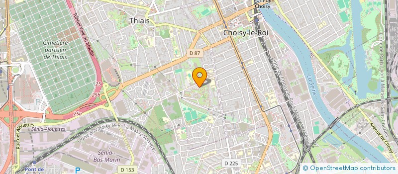 localisation de l'entreprise HOLA SERVICES  THIAIS