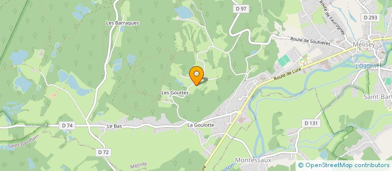 localisation de l'entreprise HOLA VESOUL  MELISEY